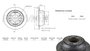 Imagen de DISCO FRENO TRAS VENT HYUNDAI H1/H200/H300 2007. . . 324MM